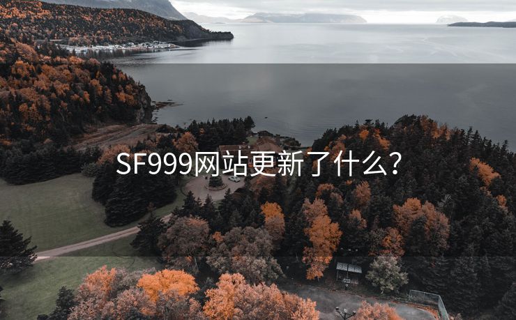 SF999网站更新了什么？