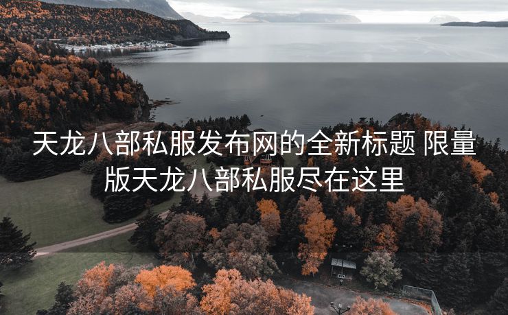 天龙八部私服发布网的全新标题 限量版天龙八部私服尽在这里